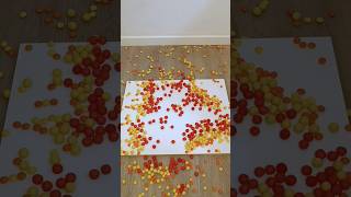 Reverse Sweets Video Oddly Satisfying Red Yellow Orange Sweet ASMR revers asmr satisfying short [upl. by Thierry]