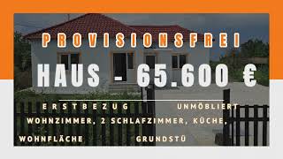 VERKAUFT  Haus 25 km zum Meer  PROVISIONSFREI  65600 €  VERKAUFT [upl. by Oiralednac]