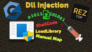 Принцип работы DLL инжектора  Что такое Loadlibrary И в чём отличия от Manual Map ShellCode CC [upl. by Karlens197]