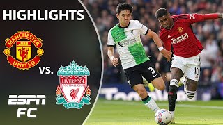 🚨 FAIRYTALE ENDING 🚨 Manchester United vs Liverpool  FA Cup Highlights  ESPN FC [upl. by Sukramaj]