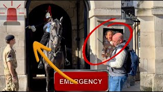 King’s Guard Presses The EMERGENCY 🚨 BUZZER  Sorry kid  🥺🥺So Sad 😔 [upl. by Eimmat]