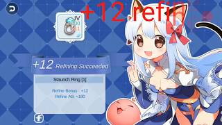 REFINE GOD 12 RING RAGNAROK MOBILE [upl. by Acalia]