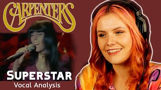 Vocal CoachArranger Reacts to CARPENTERS  “SUPERSTAR” Analysis of the most classy band ever [upl. by Chase]