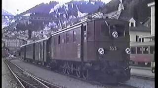 RhB Ge 46 353  Extrazug von Thusis nach Disentis [upl. by Luther]