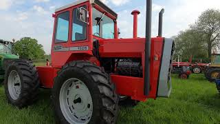 1976 Massey Ferguson 1505 104 Litre 8Cyl Diesel Articulated Tractor 185 HP [upl. by Odlabso562]