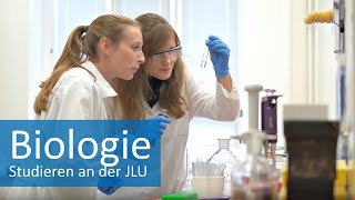 Biologie studieren an der JustusLiebigUniversität Gießen JLU [upl. by Felike]