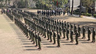 British Army Gurkha Attestation Parade in Nepal  23rd February 2022 [upl. by Rednaxela695]