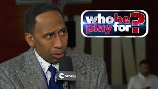 Stephen A Smith Plays Who He Play For  Inside the NBA [upl. by Paige82]