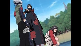 KakashiKurenaiAsuma amp jiraya amp naruto VS Itachi amp Kisame  full fight [upl. by Tamberg]