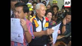 PHILIPPINES CANDIDATES REGISTER FOR NATIONAL ELECTIONS [upl. by Christmann]