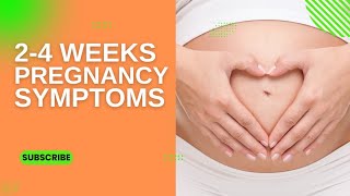 Pregnancy 2 to 4 Weeks  Baby Size and Baby Movement [upl. by Greeley]