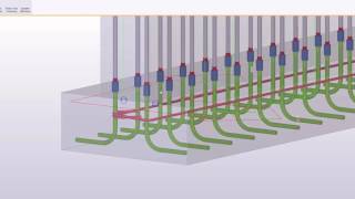 Rebar Couplers in Tekla 2017 [upl. by Vincenty848]