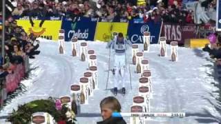 Aukland brothers dominates Marcialonga 2012  Northug finishes in 10th [upl. by Lion]