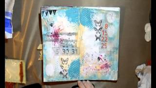 Studio Janine  Art Journal Every Day  031612 [upl. by Alard]