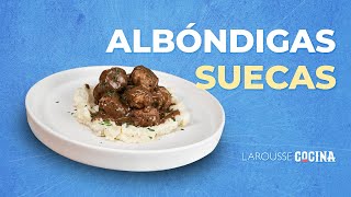 Albóndigas suecas  Larousse Cocina [upl. by Aliek]