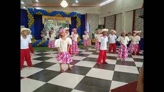 Paruparong Bukid Folk Dance presented by Grade 1 [upl. by Jaquelin701]