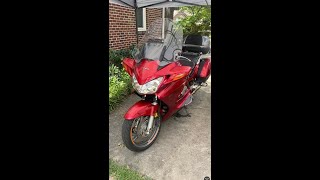 Oil change on the Honda ST1300  30k miles July 2024 [upl. by Nuahsor458]