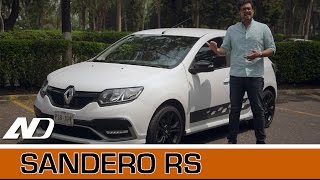 Renault Sandero RS  Deportivo a la antigua [upl. by Aicinoid]