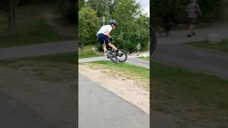 Nice whip at my local pumptrack hillefreeride Whips bmxjump funjumps [upl. by Anali998]