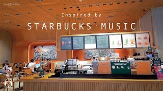 Best Relaxing Starbucks Coffee Shop Playlist  Cafe Music Jazz BGM 2024 Starbucks Music to Study [upl. by Wachtel639]