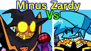 Friday Night Funkin  VS Minus Zardy Week Foolhardy Mod FNF ModHard [upl. by Denney]