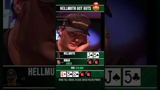 Hellmuth got guts poker [upl. by Aniuqaoj566]