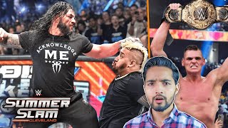 WWE SummerSlam 2024 WINNERS SURPRISES amp Full Results  Roman Reigns Return Highlights Predictions [upl. by Boff]