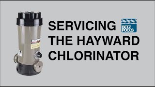 Servicing the Hayward Chlorinator [upl. by Tonnie]