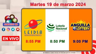 Lotería Nacional LEIDSA y Anguilla Lottery en Vivo 📺│Martes 19 de marzo 2024 855 PM [upl. by Engeddi]