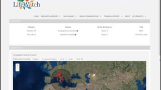 LifeWatch Tutorial Dataset Search [upl. by Gaspar]