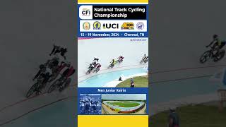 Men Junior Keirin  76th National Track Cycling Championship  Chennai  Tamil Nadu [upl. by Nroht]