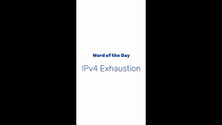 What is IPv4 Exhaustion [upl. by Ecinnaj]