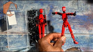 Pre Assembly 3D Printed 5 54 Dummy13 Action Figure [upl. by Thaine]