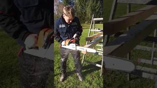 STIHL MS 260 řezání trámu stihl chainsaw [upl. by Meara414]