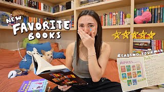 READING DIARIES ⭐️  5 star books that are SO underrated reading journal bookshelf reorganization [upl. by Westbrooke]