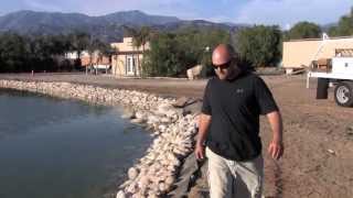 Pond Aerator Installation  Large Pond Management [upl. by Oringas]