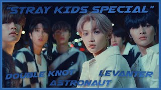 KPOP NOOBS REACT TO STRAY KIDS DOUBLE KNOT ASTRONAUT LEVANTER [upl. by Esinert758]