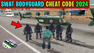 GTA Vice City  Swat Bodyguard  Cheat Codes  New 2024   SHAKEEL GTA [upl. by Gertrudis]