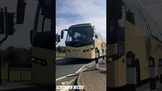 PRIVATE HIRE  here you can see southern vectis coach 7843 passing by Binstead [upl. by Yrreiht604]