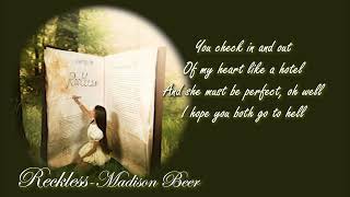 RecklessMadison BeerLyrics Video [upl. by Hamimej17]