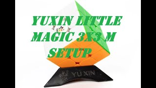 Yuxin Little Magic 3x3 M Setup Tutorial [upl. by Romulus843]