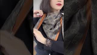 SUNXZZ stylish scarf for girls fashion scarf cashmerescarf scarffashion winteraccessory [upl. by Kone]