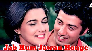 Jab Hum Jawan Honge ll hd movies hind song ll Betaab movie [upl. by Nerrad]