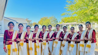 Margamkali  Ladies dance performanceParish day🇺🇸  Ekklesia 2023 [upl. by Hazeefah]