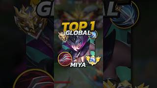 The Top 1 Miya Plays Solo Mobile Legends mobilelegends mlbb gaming [upl. by Myrvyn]