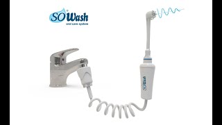 Irrigador bucal para la higiene dental SoWash  Español  version [upl. by Krever581]