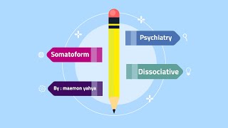 Somatoform disorder  dissociative disorders  شرح [upl. by Gnahc407]