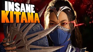 The NEW Kitana Is TOO STRONG In Mortal Kombat 1 [upl. by Oicnaneb]