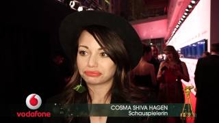 Cosma Shiva Hagen im Interview – GOLDENE KAMERA 2015 [upl. by Davin689]