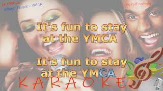 Village People  YMCA  Instrumental and Karaoke [upl. by Halie]